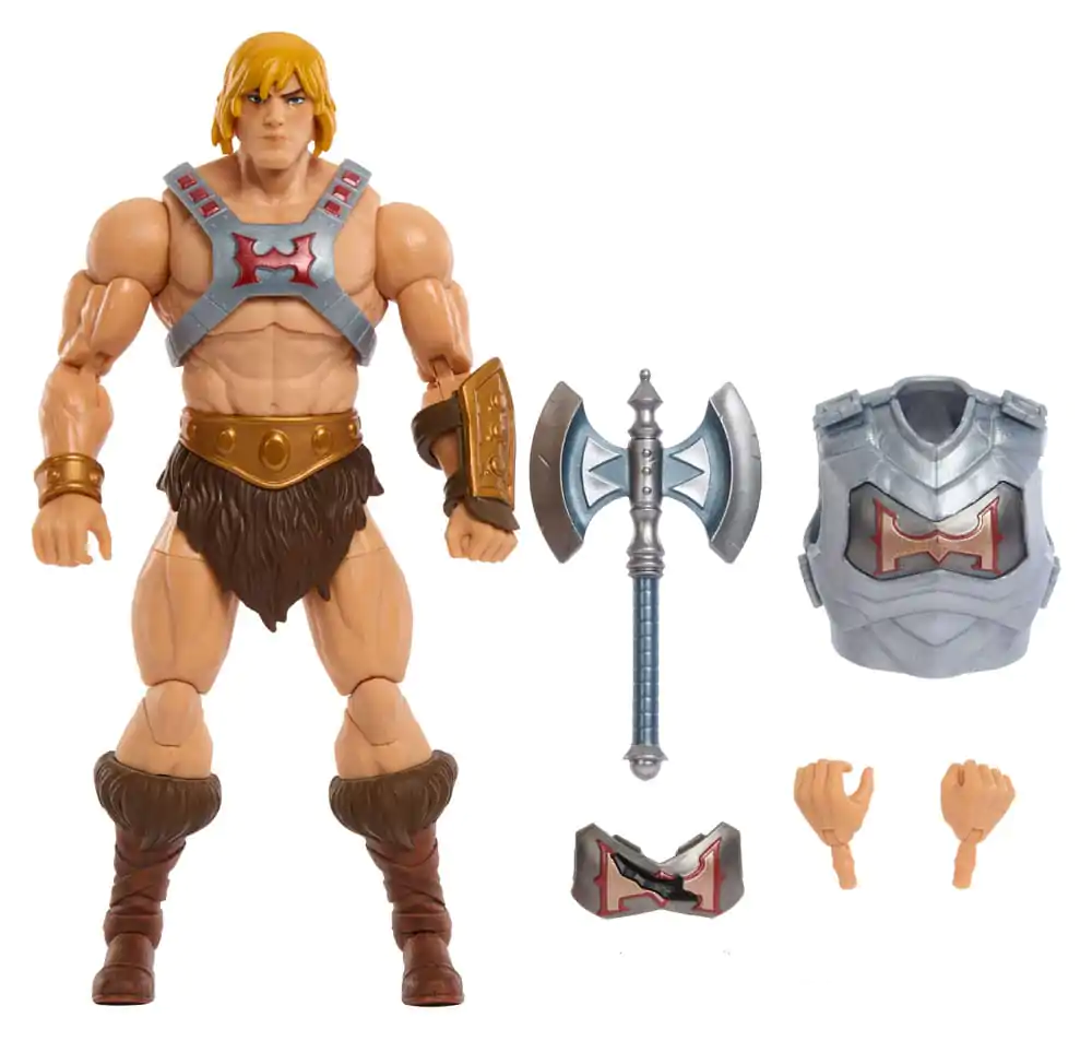 Masters of the Universe: Revolution Masterverse akcijska figura Battle Armor He-Man 18 cm fotografija proizvoda