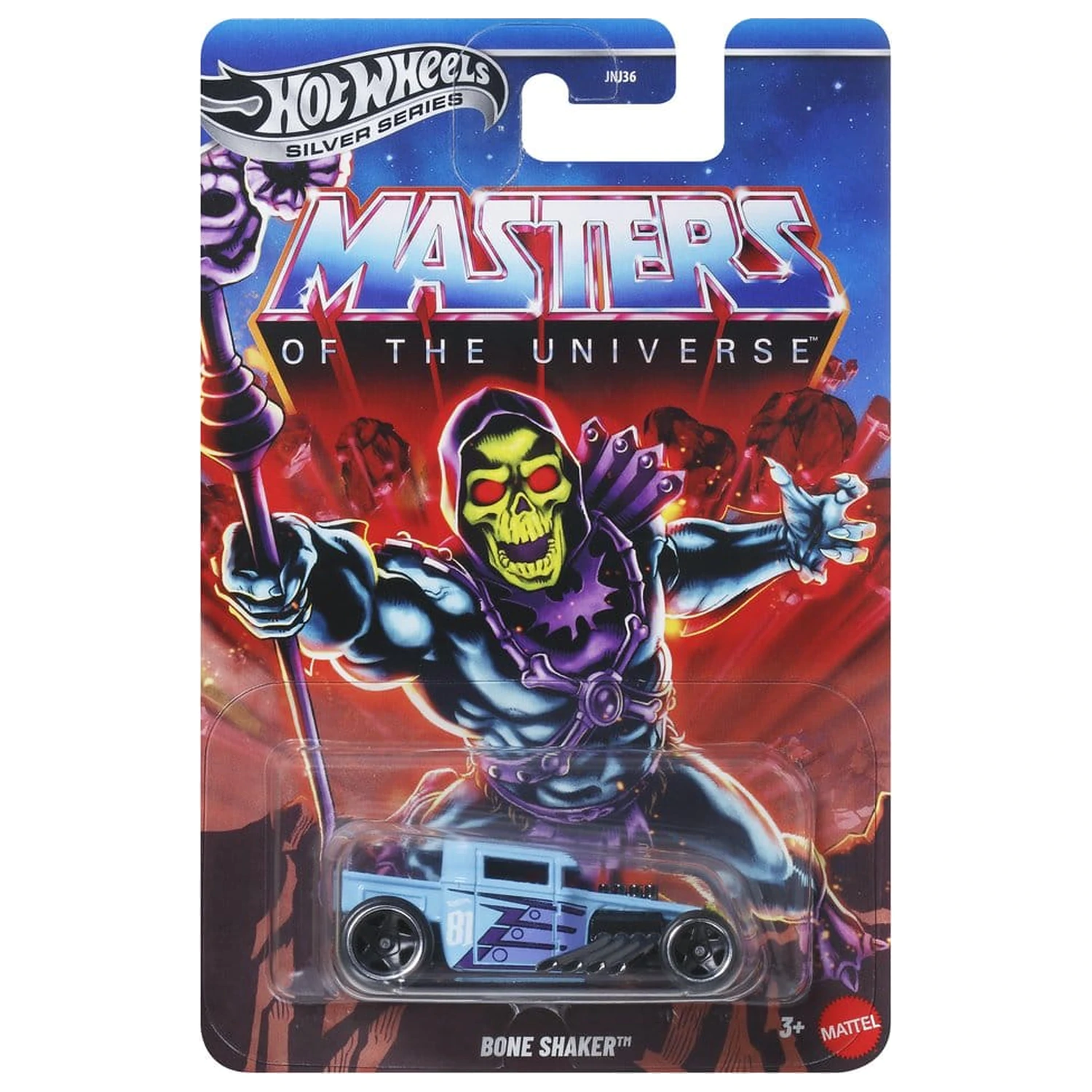 Masters of the Universe Silver Series Die-Cast vozilo 1/64 Bone Shaker fotografija proizvoda