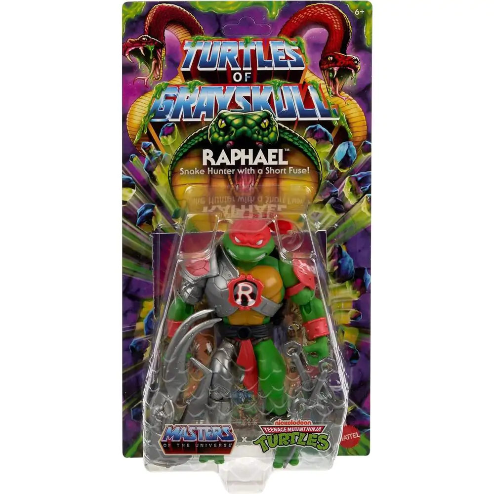 Masters of the Universe Turtles of Grayskull Raphael figura 14cm fotografija proizvoda