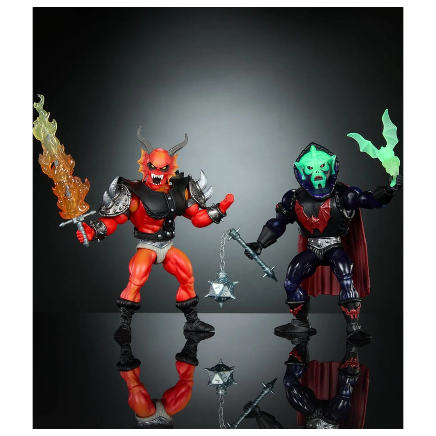 Masters of the Universe x Stranger Things Origins figurice u pakiranju od 2 komada Hordak & Hellfire-Man 14 cm fotografija proizvoda
