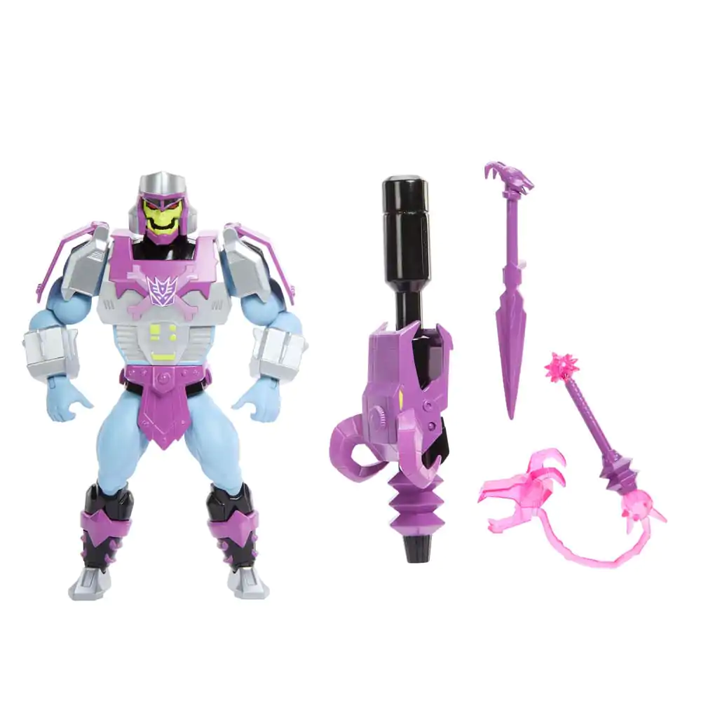 Masters of the Universe x Transformers akcijska figura Megatron Armor Skeletor heo europski ekskluzivni 14 cm fotografija proizvoda