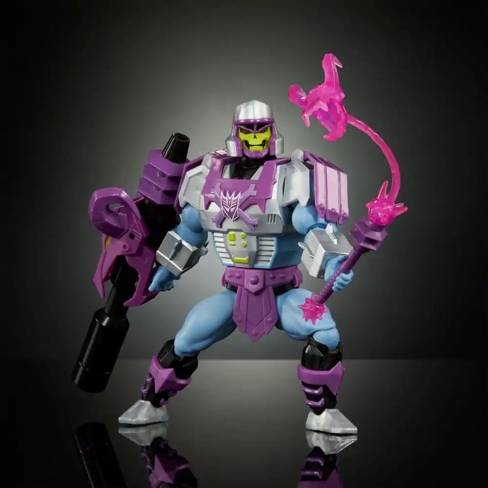 Masters of the Universe x Transformers akcijska figura Megatron Armor Skeletor heo europski ekskluzivni 14 cm fotografija proizvoda