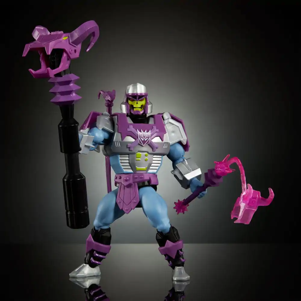 Masters of the Universe x Transformers akcijska figura Megatron Armor Skeletor heo europski ekskluzivni 14 cm fotografija proizvoda