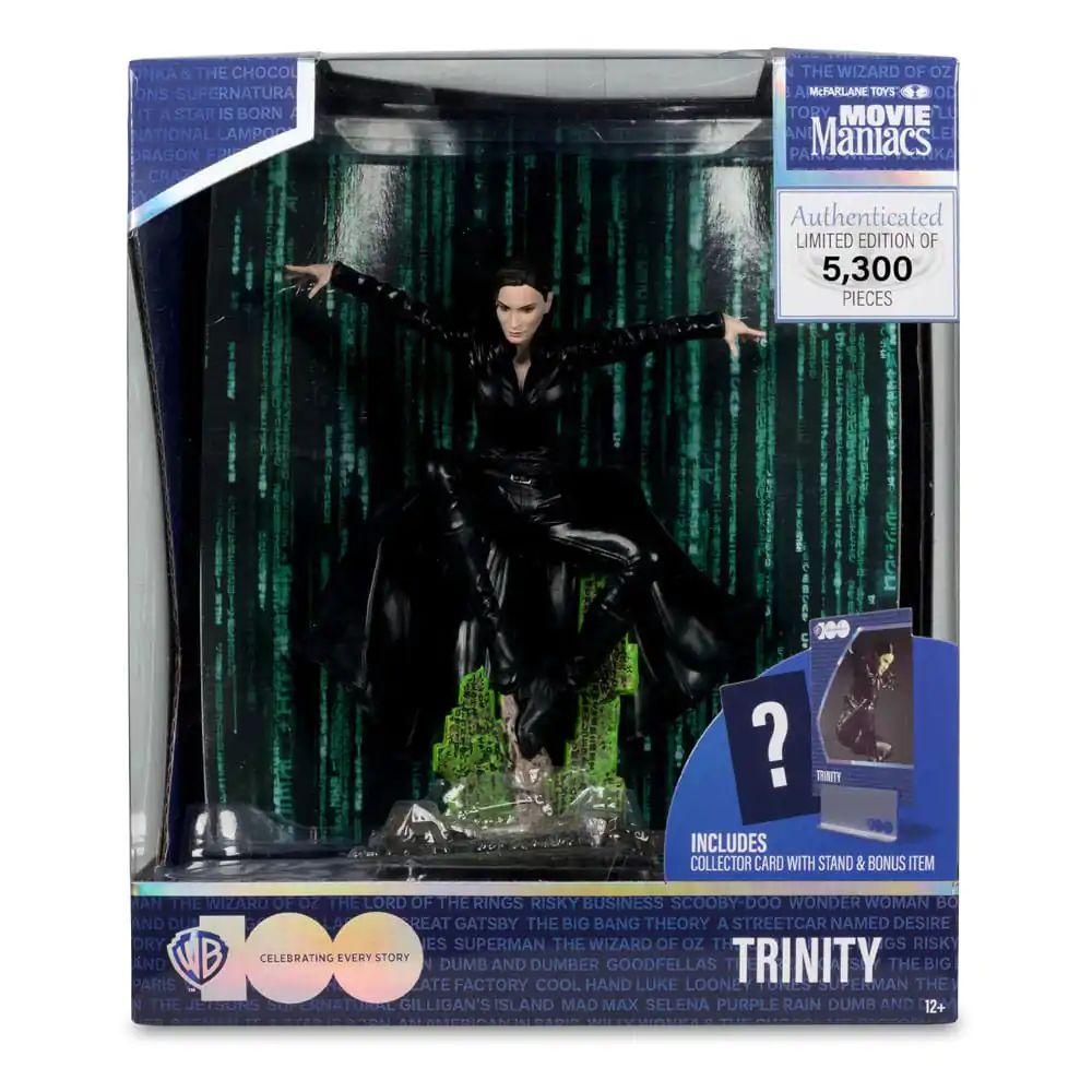 Matrix Movie Maniacs akcijska figura Trinity 15 cm [OŠTEĆENO PAKIRANJE] fotografija proizvoda