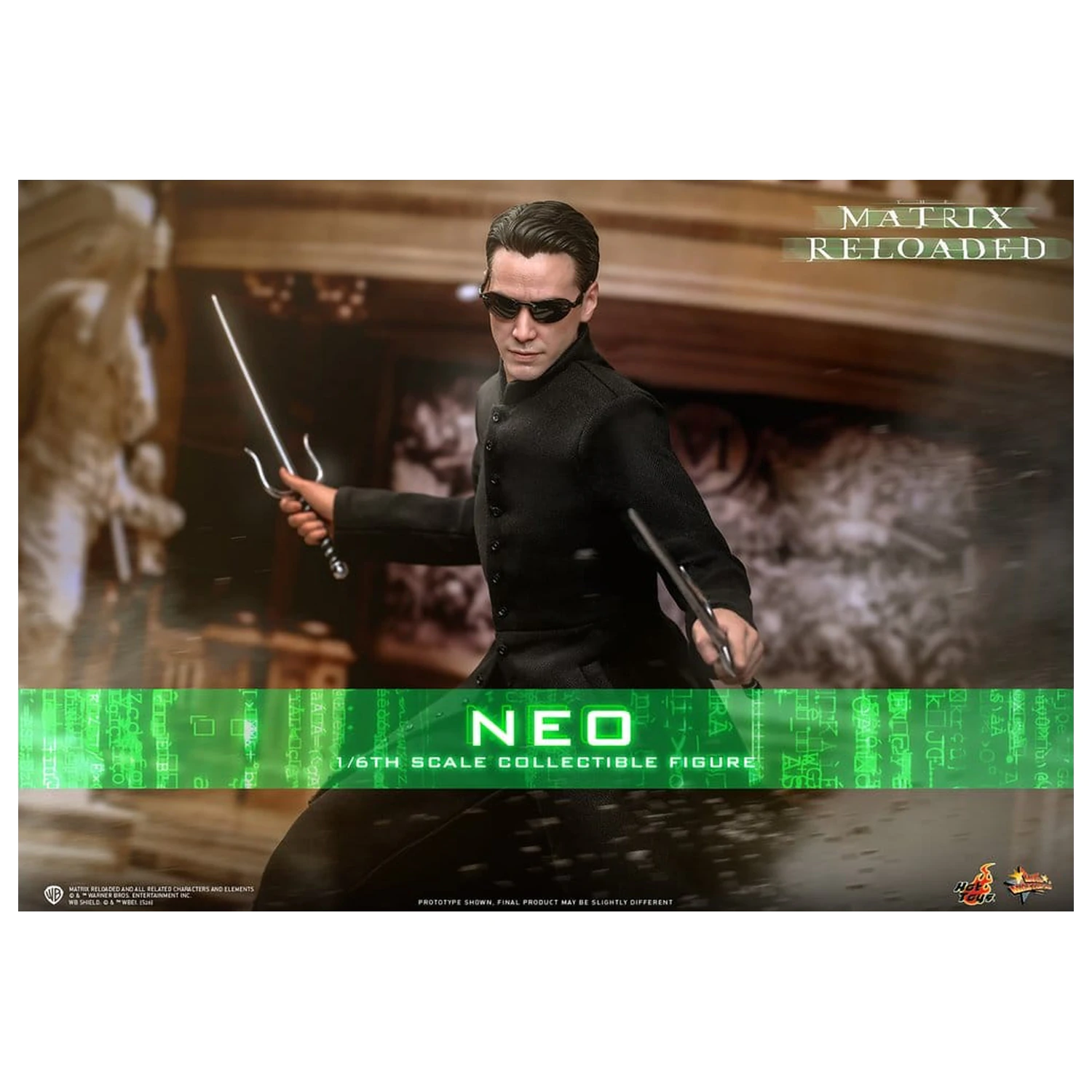 Matrix Movie Masterpiece akcijska figura 1/6 Neo 31 cm fotografija proizvoda