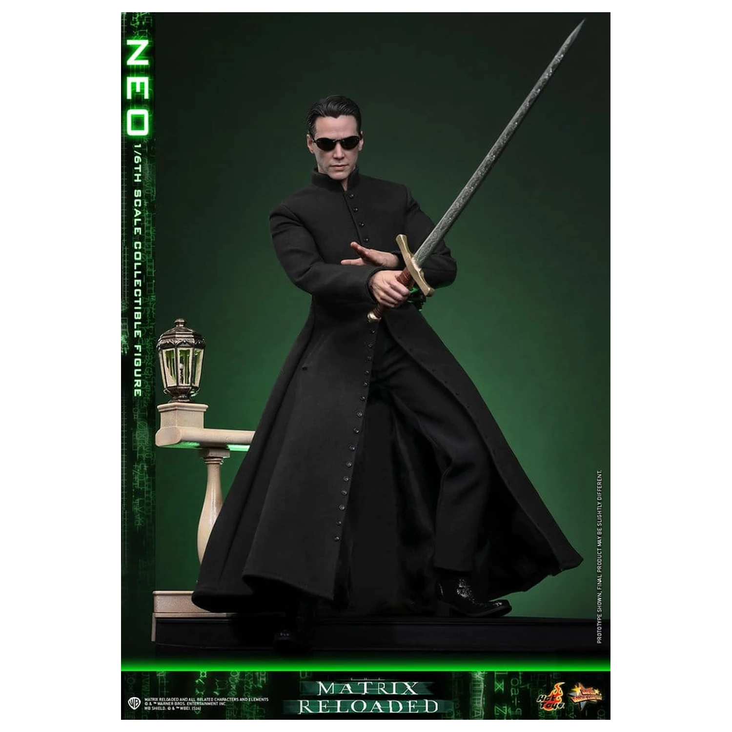 Matrix Movie Masterpiece akcijska figura 1/6 Neo 31 cm fotografija proizvoda