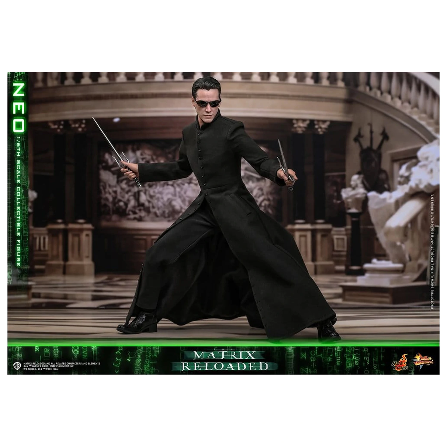 Matrix Movie Masterpiece akcijska figura 1/6 Neo 31 cm fotografija proizvoda