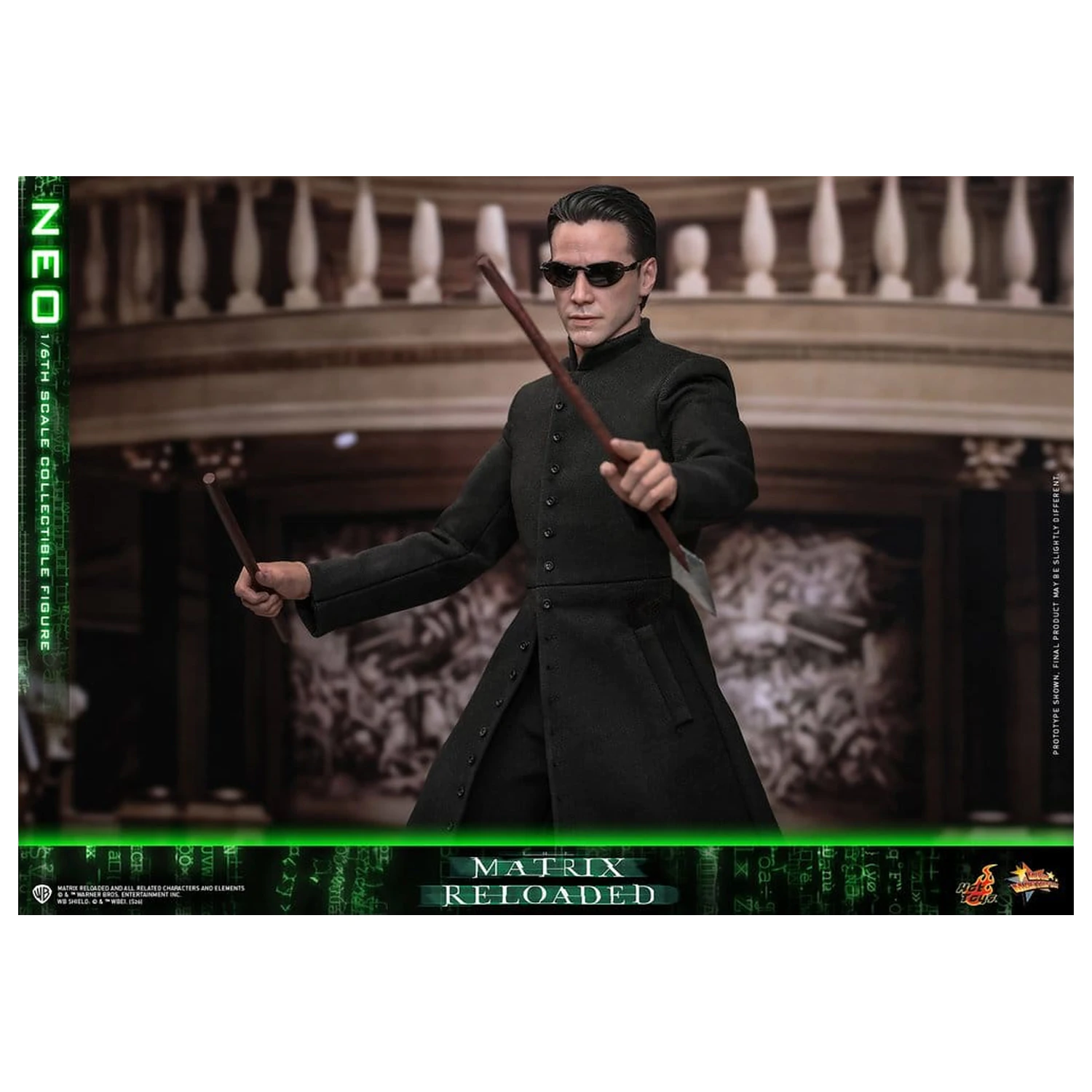 Matrix Movie Masterpiece akcijska figura 1/6 Neo 31 cm fotografija proizvoda
