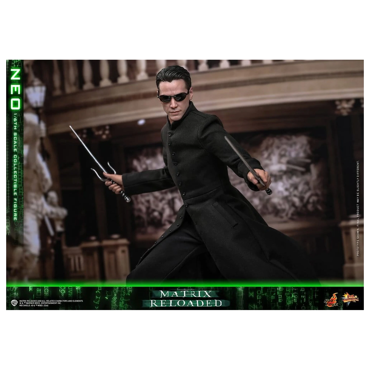 Matrix Movie Masterpiece akcijska figura 1/6 Neo 31 cm fotografija proizvoda