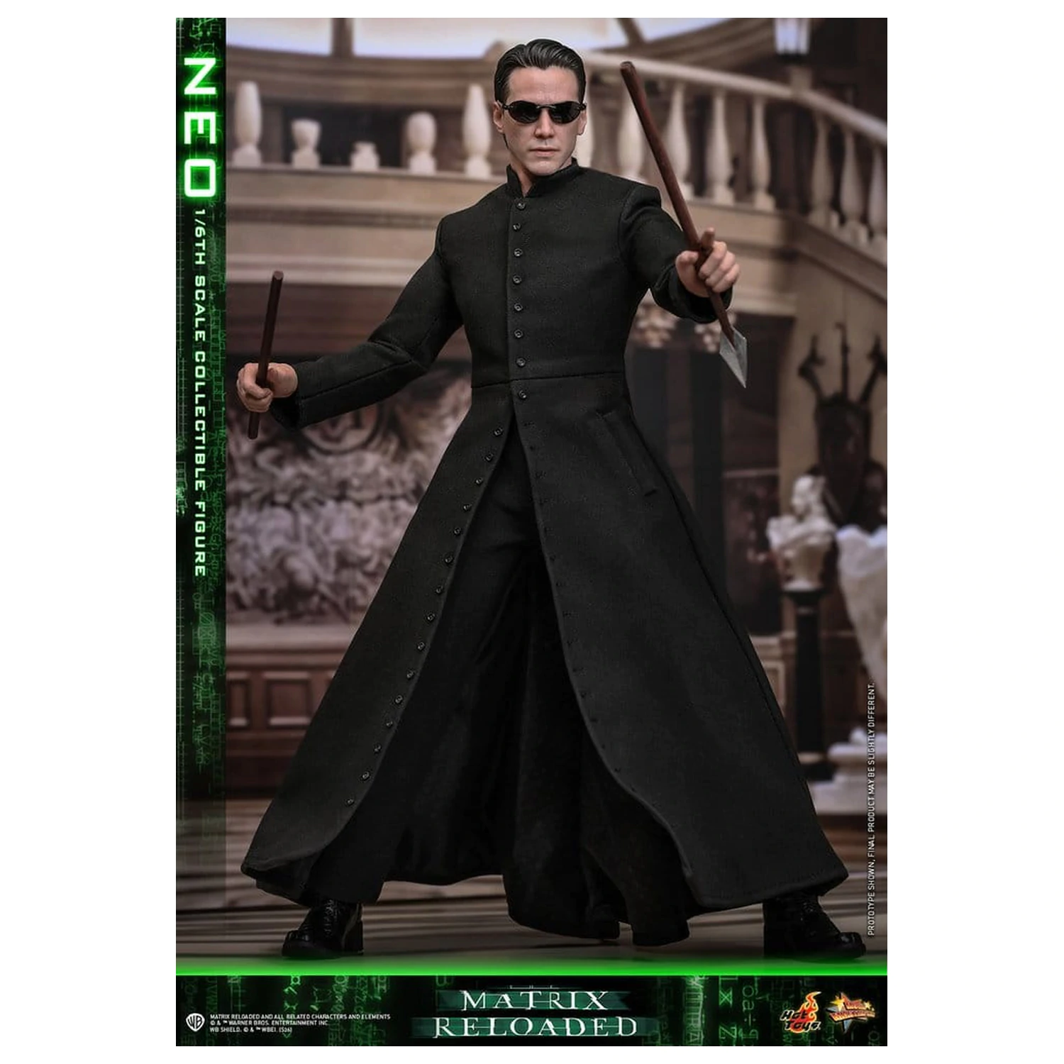 Matrix Movie Masterpiece akcijska figura 1/6 Neo 31 cm fotografija proizvoda