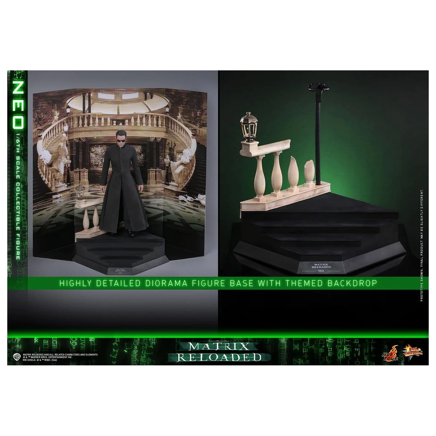 Matrix Movie Masterpiece akcijska figura 1/6 Neo 31 cm fotografija proizvoda