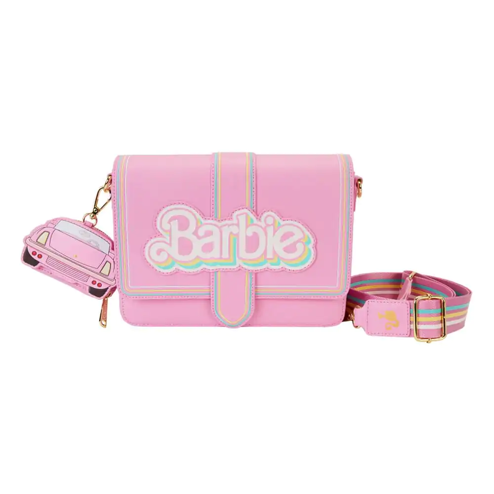 Mattel by Loungefly Crossbody Barbie 65. obljetnica Logo torba fotografija proizvoda