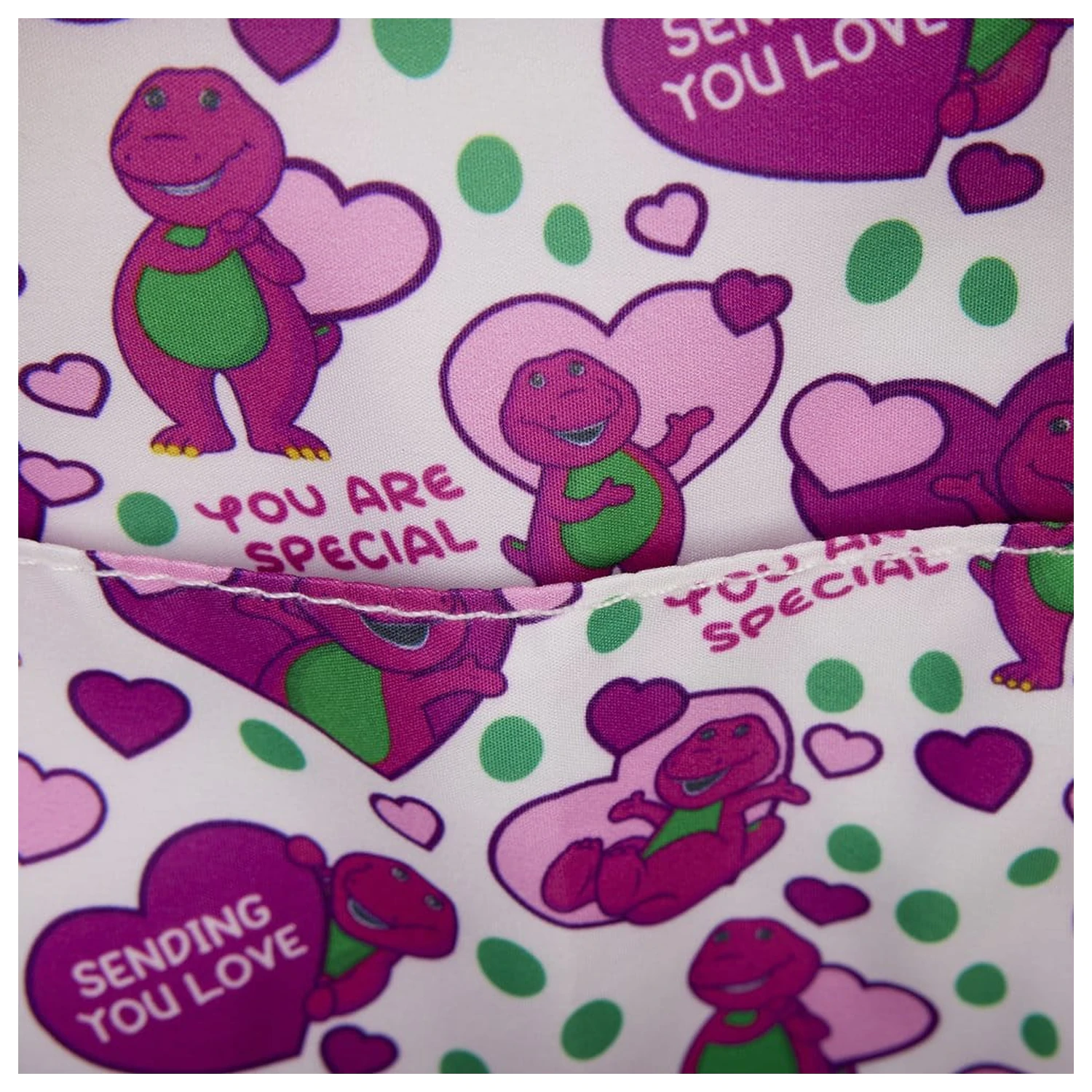 Mattel by Loungefly Mini Ruksak Barney fotografija proizvoda