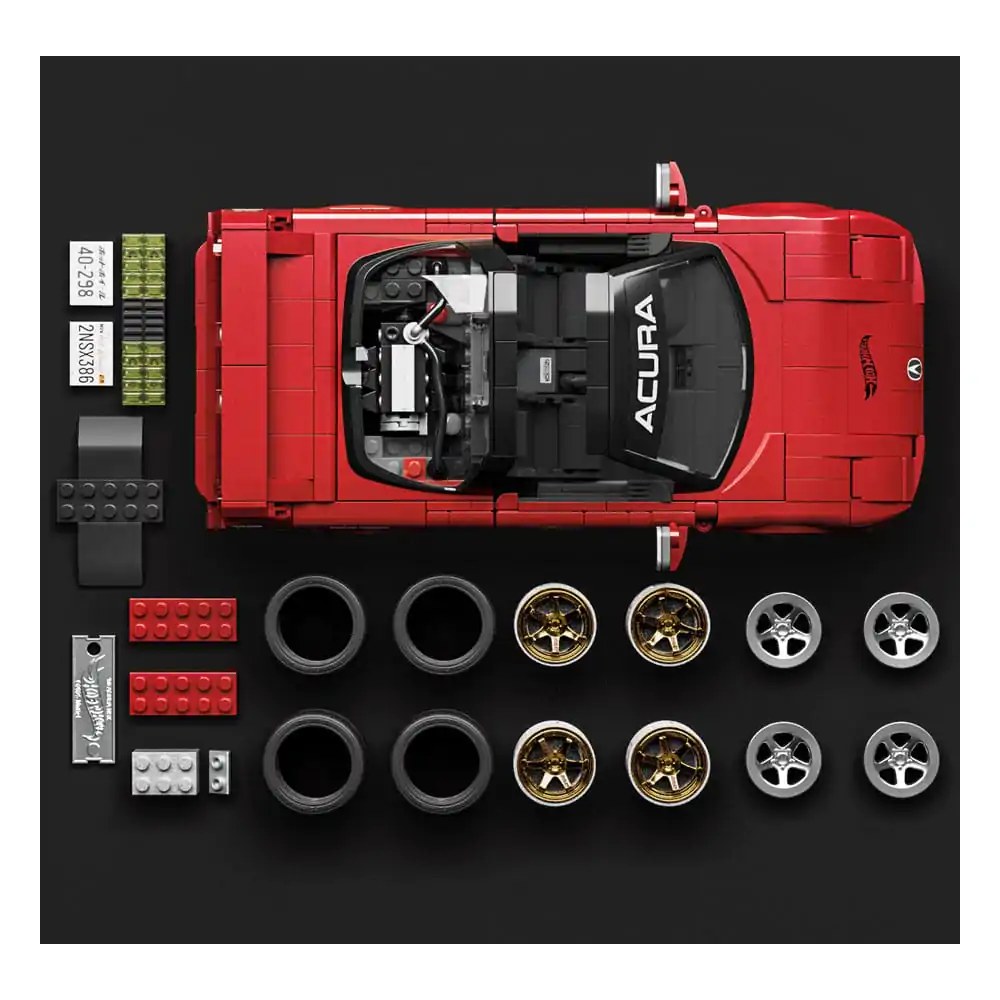Mattel Brick Shop Hot Wheels Elite Series Set za slaganje 1/16 '90 Acura NSX fotografija proizvoda