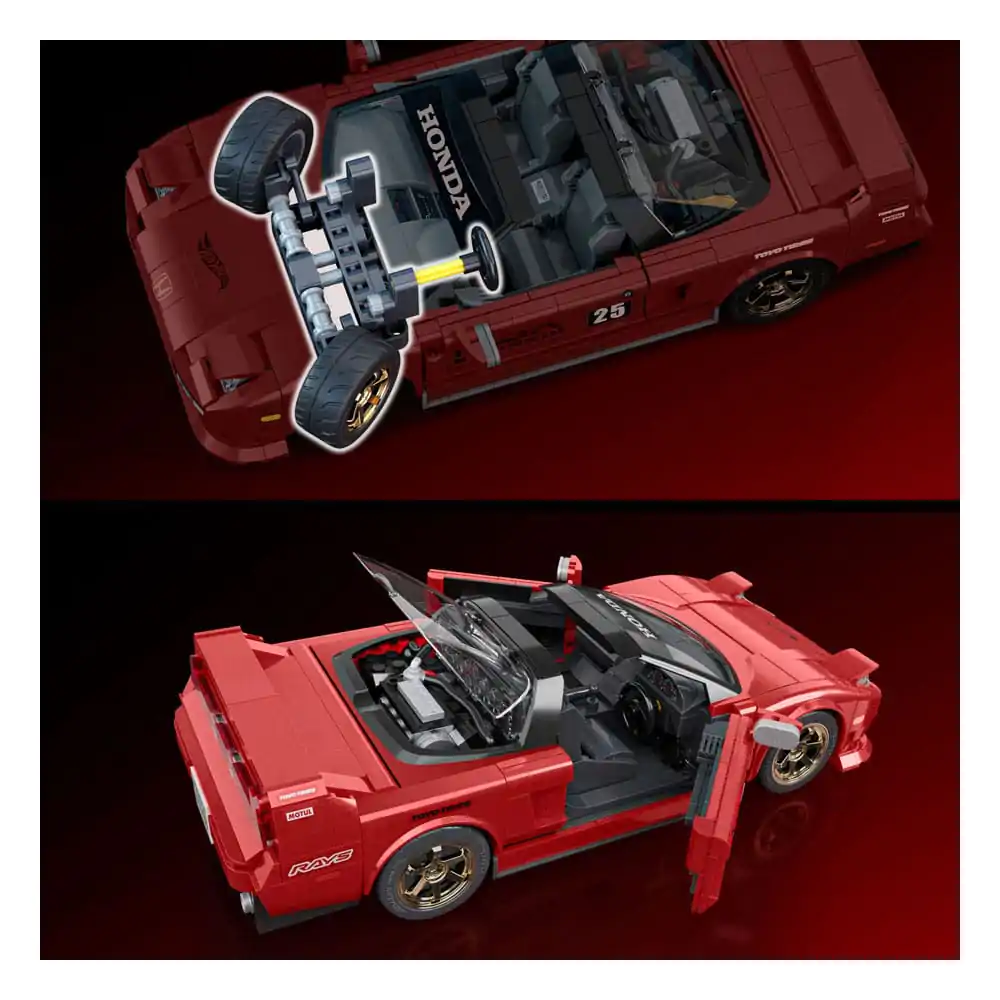Mattel Brick Shop Hot Wheels Elite Series Set za slaganje 1/16 '90 Acura NSX fotografija proizvoda
