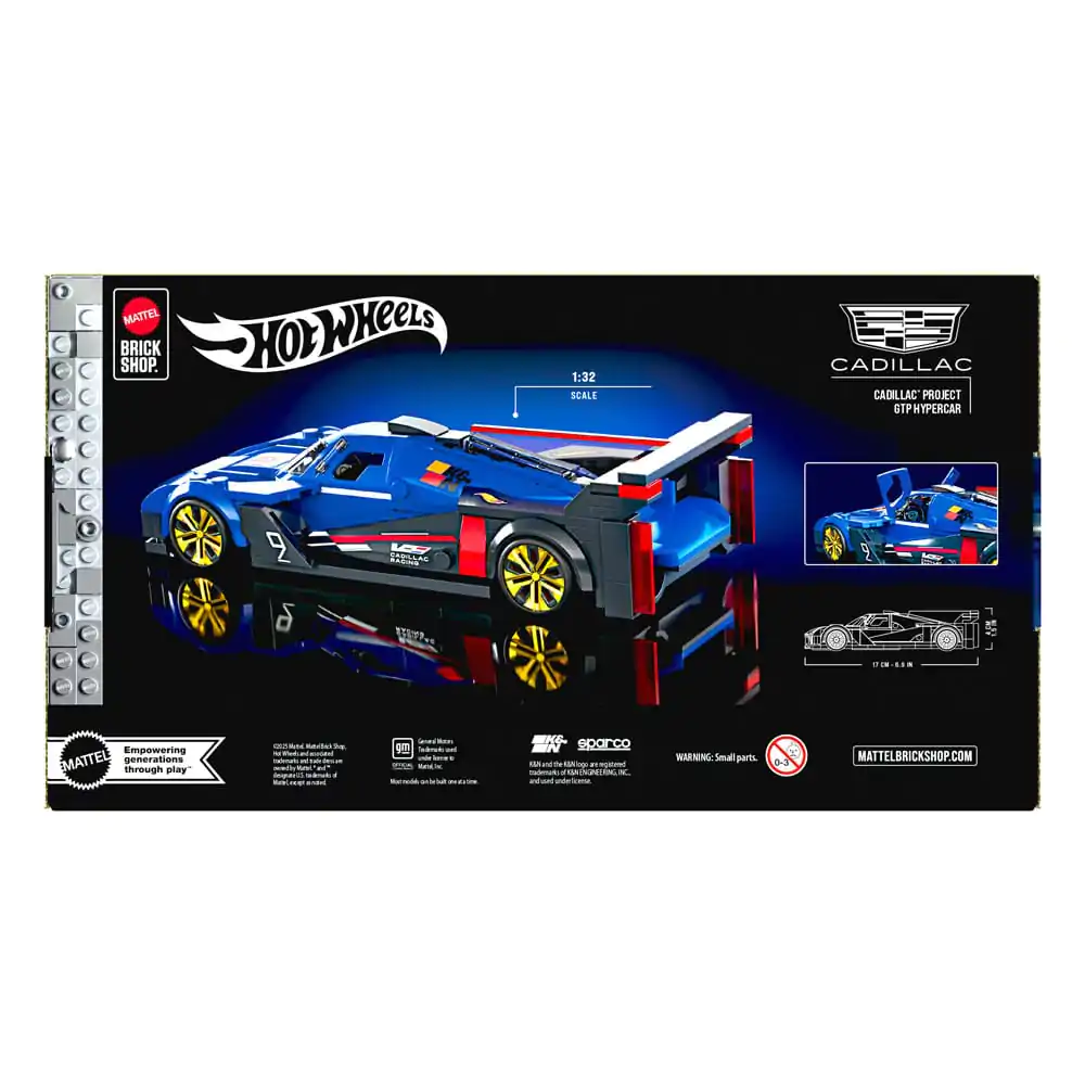 Mattel Brick Shop Hot Wheels Speed Series komplet za slaganje 1/32 Cadillac Project GTP Hypercar fotografija proizvoda