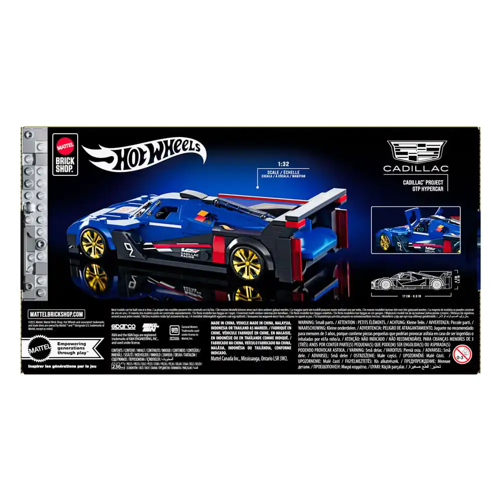 Mattel Brick Shop Hot Wheels Speed Series komplet za slaganje 1/32 Cadillac Project GTP Hypercar fotografija proizvoda