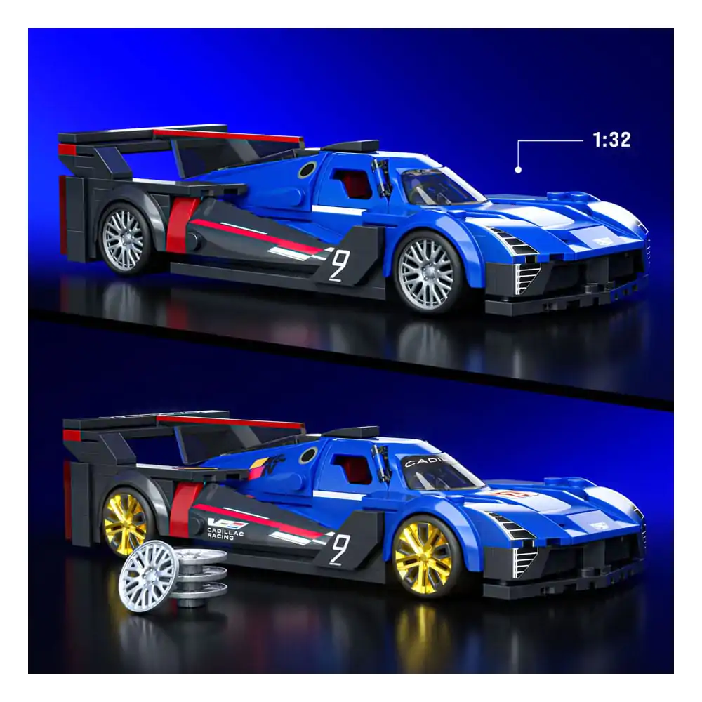 Mattel Brick Shop Hot Wheels Speed Series komplet za slaganje 1/32 Cadillac Project GTP Hypercar fotografija proizvoda