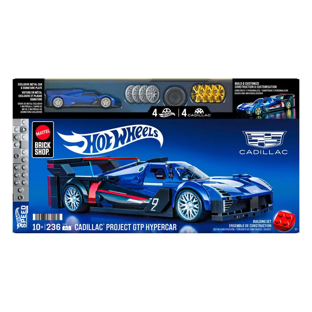 Mattel Brick Shop Hot Wheels Speed Series komplet za slaganje 1/32 Cadillac Project GTP Hypercar fotografija proizvoda