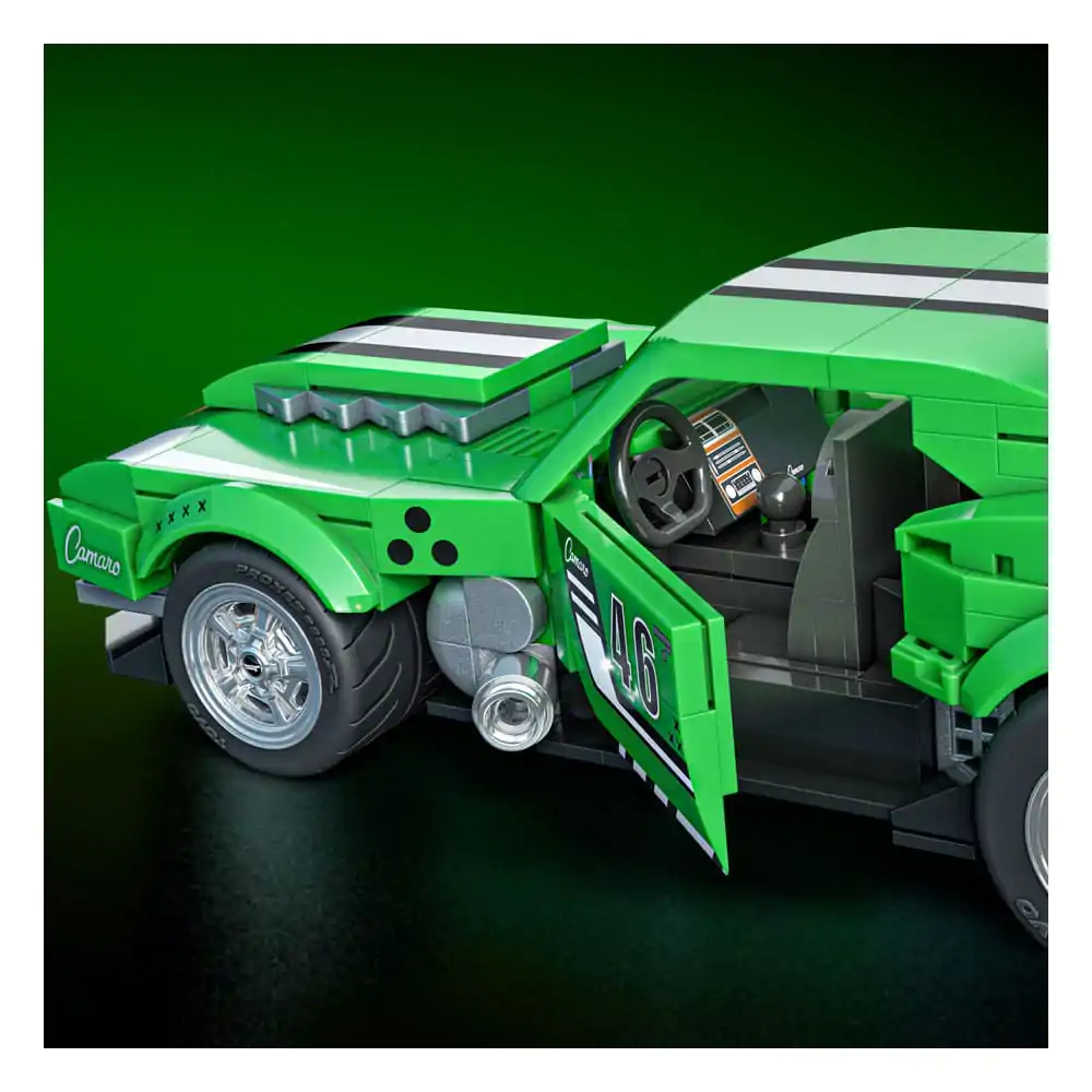 Mattel Brick Shop Hot Wheels Speed Series Set za gradnju 1/32 Custom '68 Camaro fotografija proizvoda