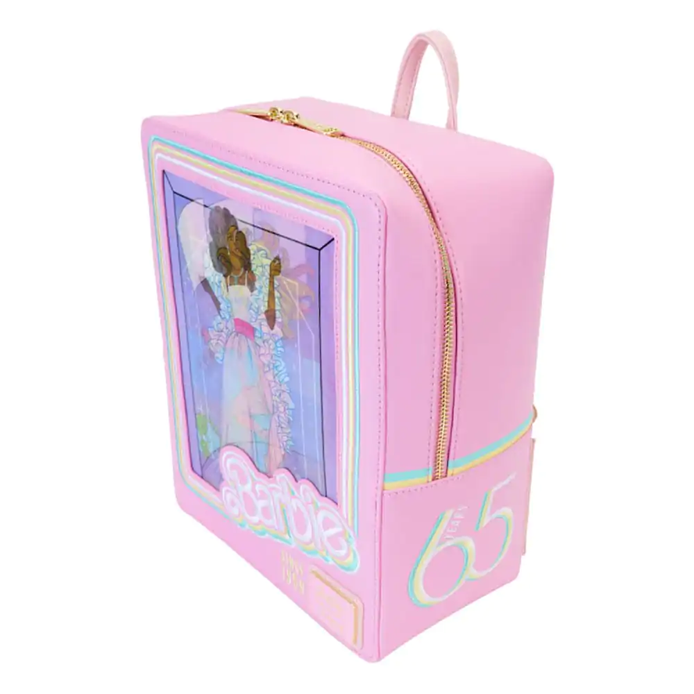 Mattel by Loungefly Ruksak Mini Barbie 65th Anniversary Doll Box fotografija proizvoda