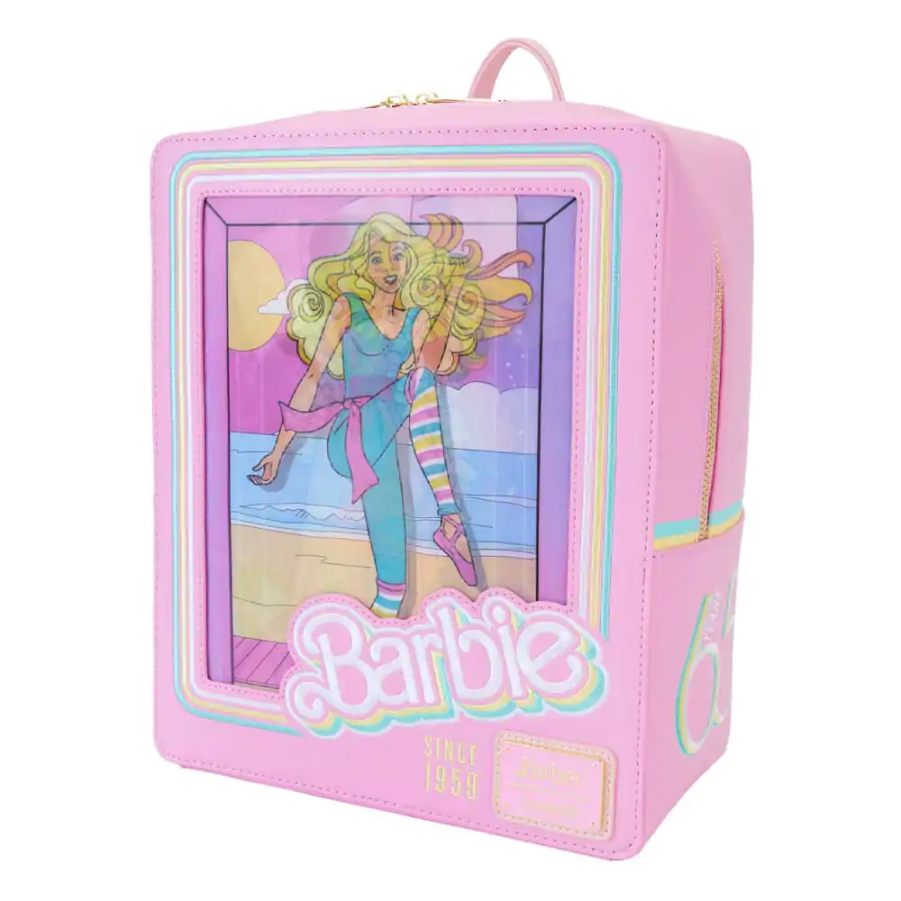 Mattel by Loungefly Ruksak Mini Barbie 65th Anniversary Doll Box fotografija proizvoda