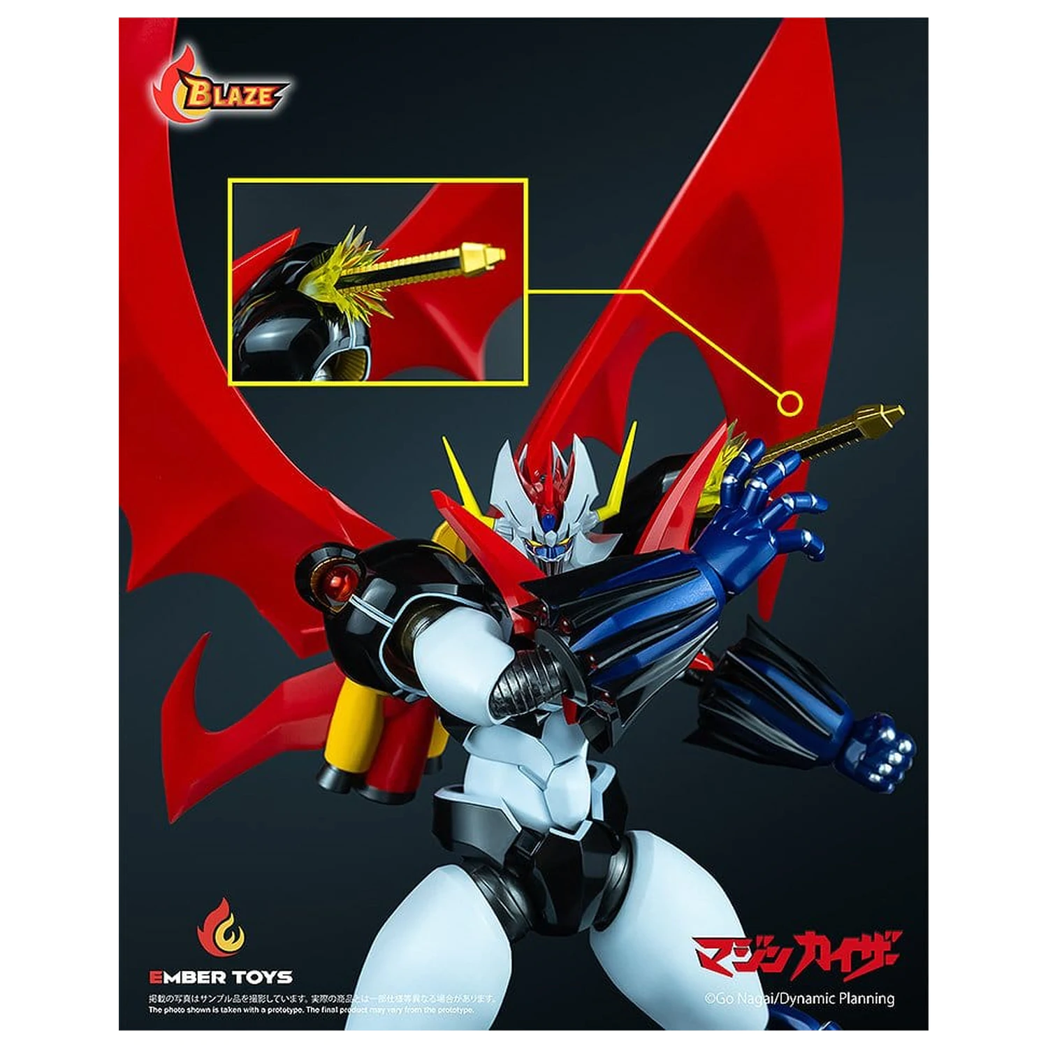 Mazinger BLAZE Series Diecast figura (akcijska) Mazinkaiser (Original Version) 26 cm fotografija proizvoda
