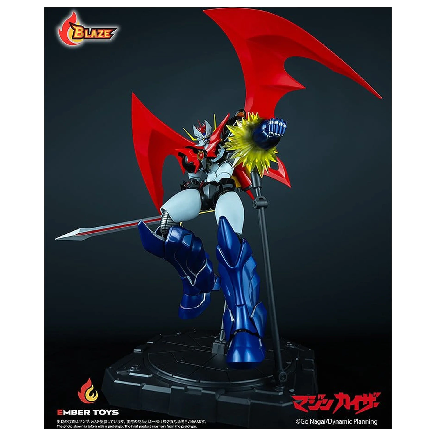 Mazinger BLAZE Series Diecast figura (akcijska) Mazinkaiser (Original Version) 26 cm fotografija proizvoda