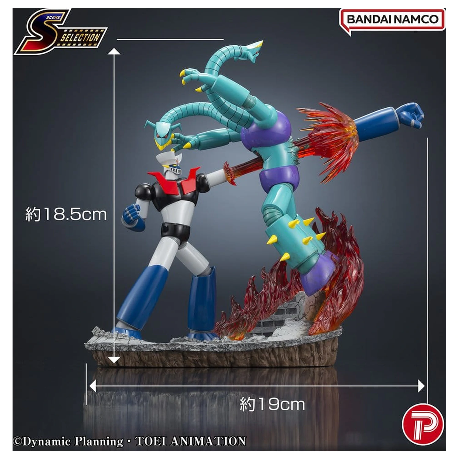 Mazinger Scene Selection 03 PVC figura Mazinger Z Rocket Punch! 19 cm fotografija proizvoda