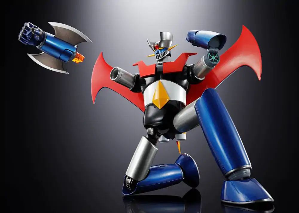 Mazinger Soul of Chogokin Diecast akcijska figura GX-117 Mazinger Z Kakumei Shinka Power Up verzija 17 cm fotografija proizvoda