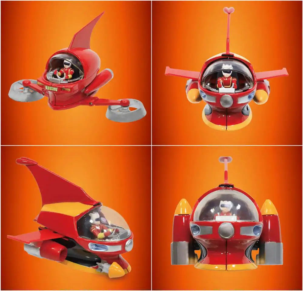 Mazinger Z Figura Metal Action Brain Condor Hover i Jet Pilder Komplet 11 cm fotografija proizvoda
