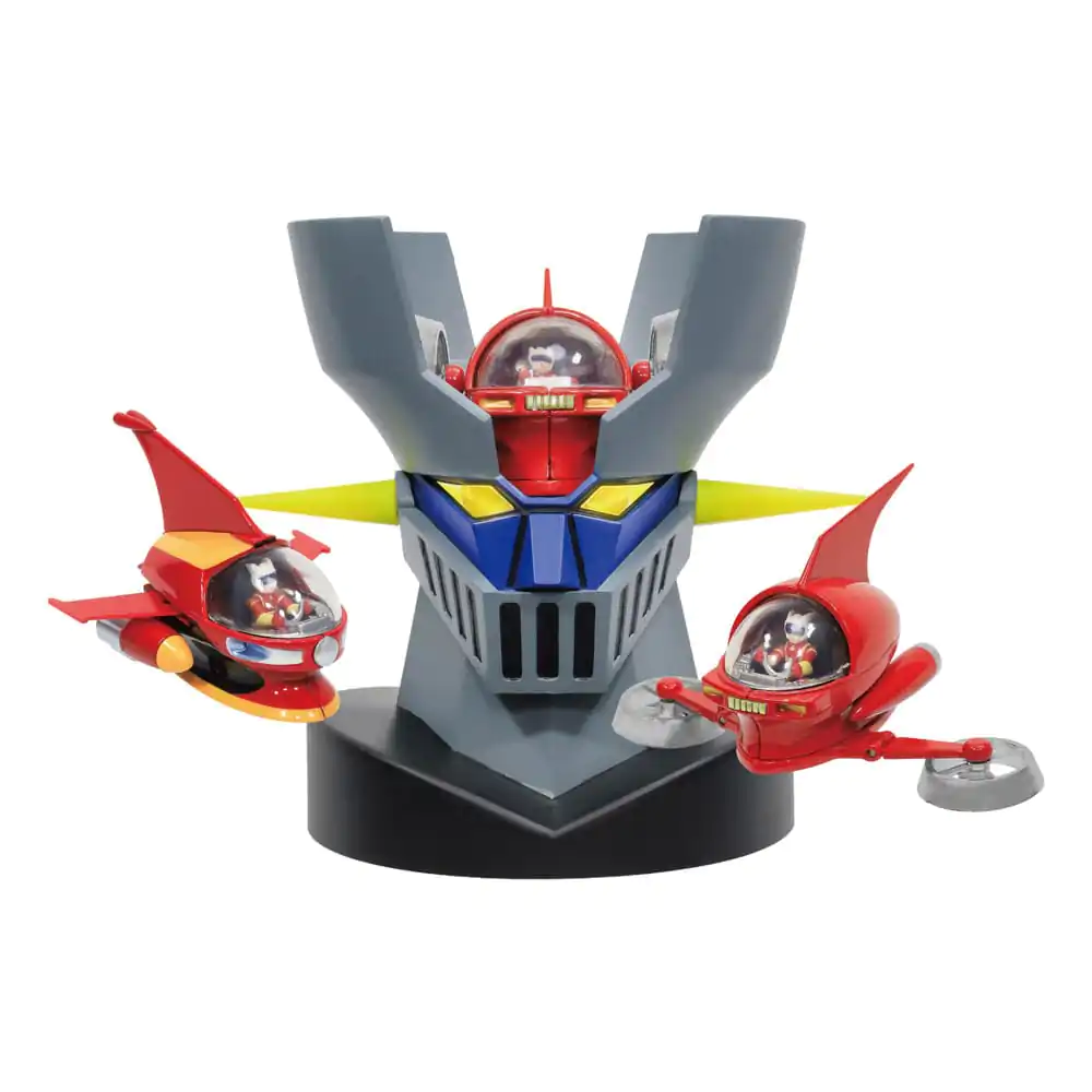 Mazinger Z Figura Metal Action Brain Condor Hover i Jet Pilder Komplet 11 cm fotografija proizvoda