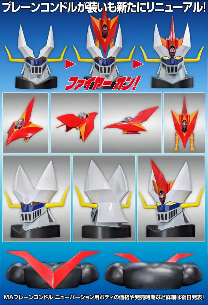 Mazinger Z Figura Metal Action Brain Condor Renewal Ver. 14 cm fotografija proizvoda