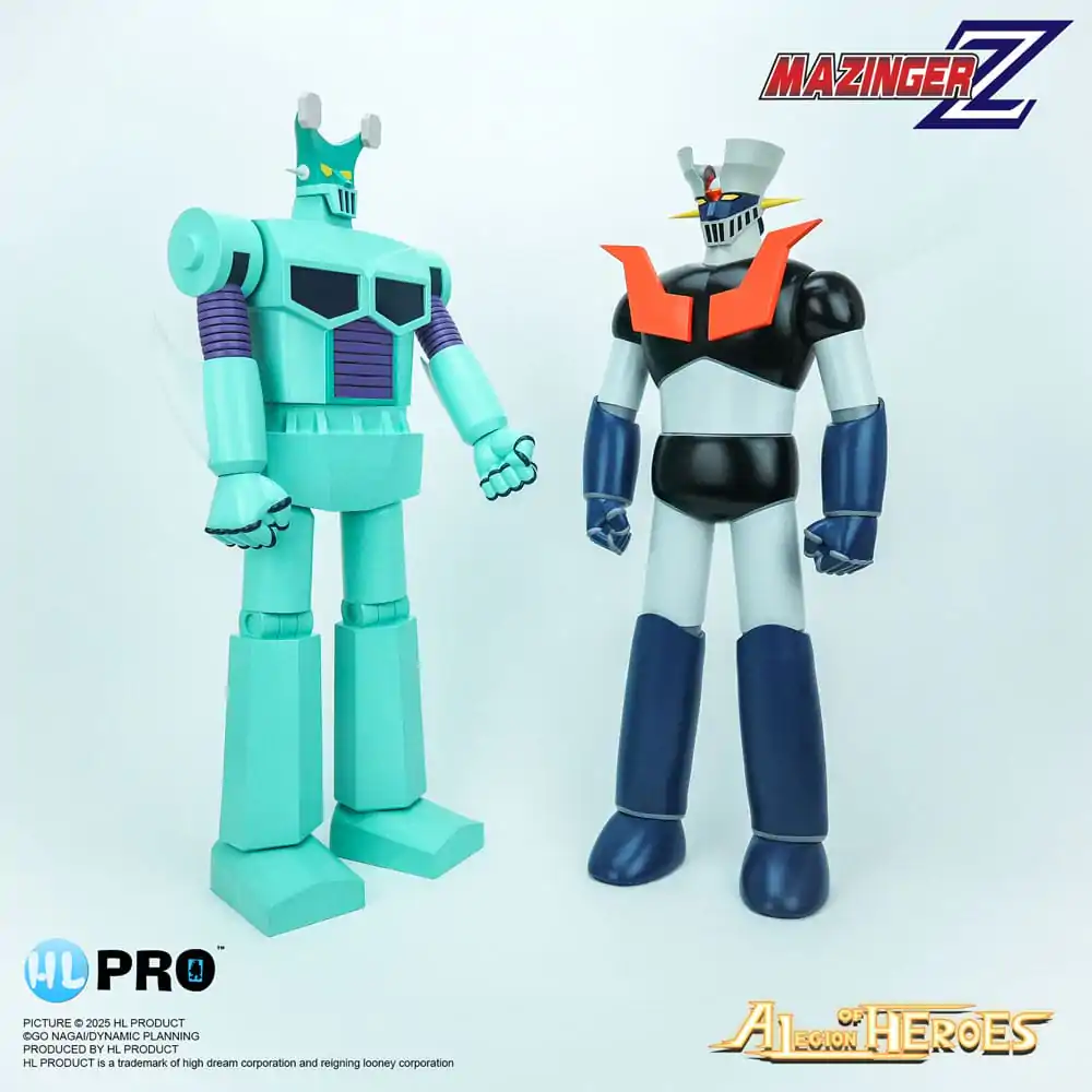 Mazinger Z Legion of Heroes Vinyl Figura Mazinger Z Silver Color 40 cm fotografija proizvoda