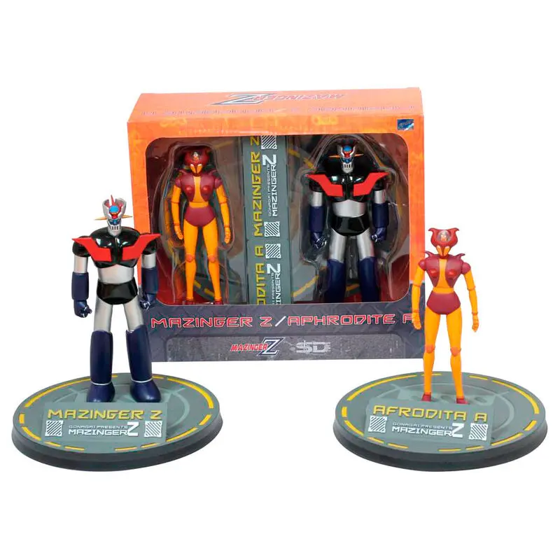 Mazinger Z Akcijske Figure 2-Pack Mazinger Z & Afrodita A 15 - 18 cm fotografija proizvoda