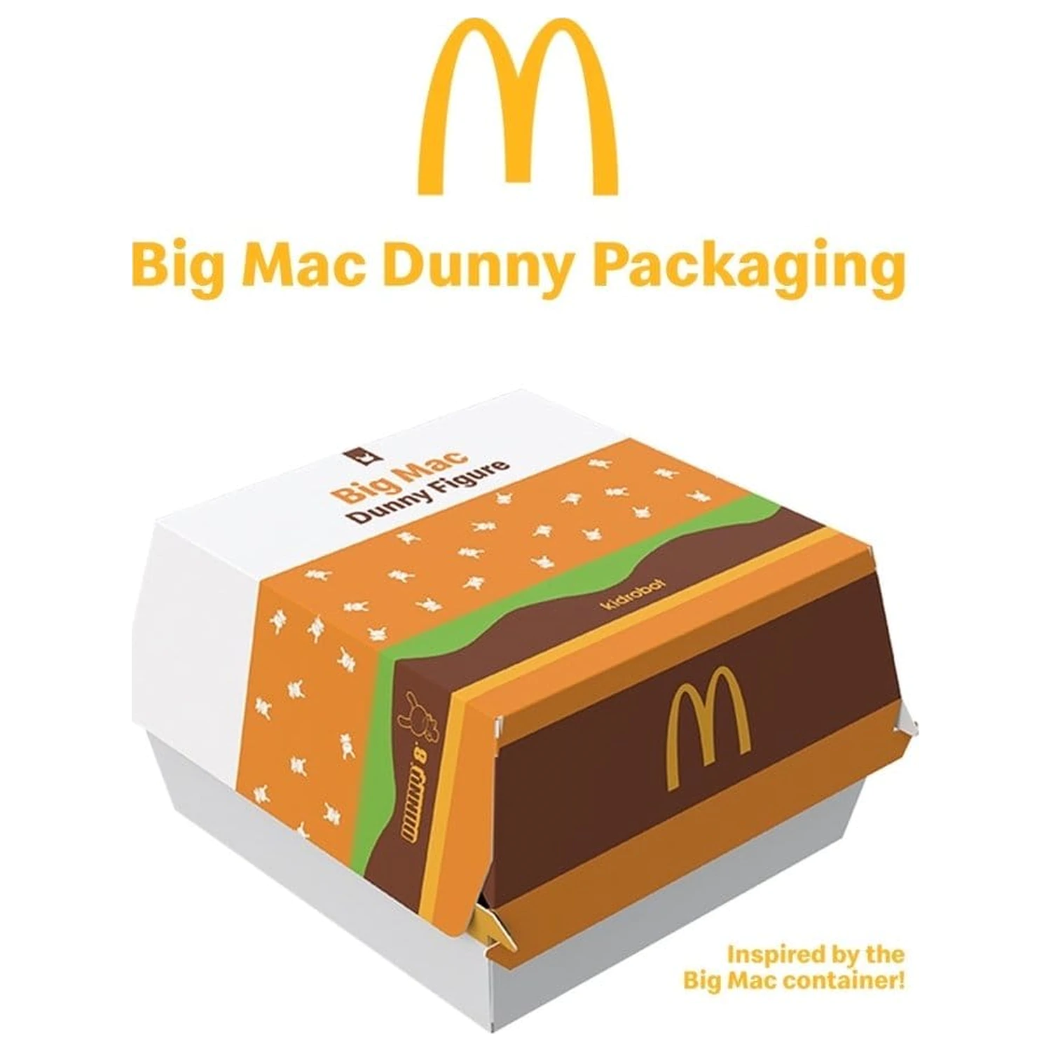 McDonald's Big Mac Vinyl Dunny Art Figurica 20 cm fotografija proizvoda