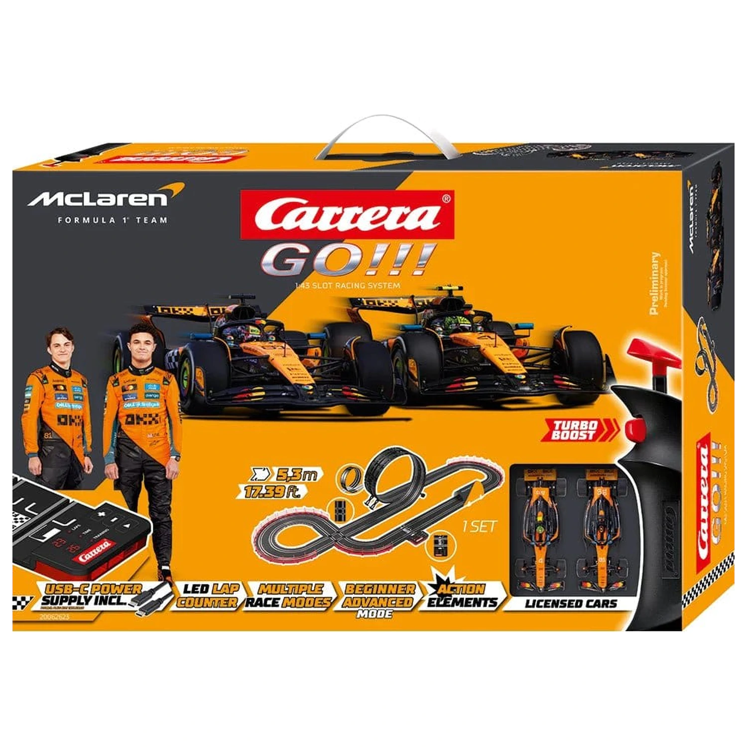 McLaren Carrera GO!!! set staza za slot automobile McLaren Racing fotografija proizvoda