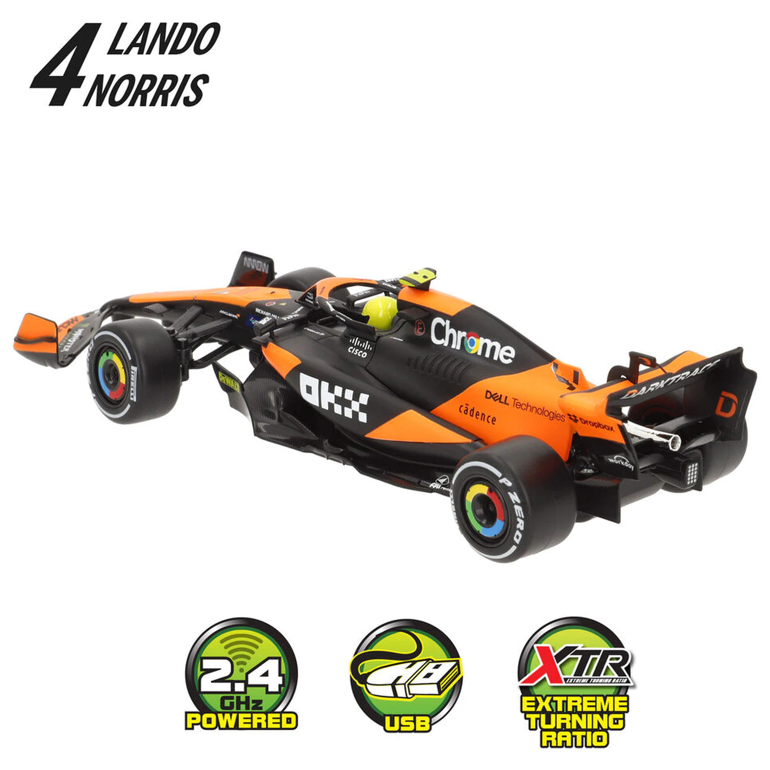 McLaren MCL 38 radio kontrolirani automobil fotografija proizvoda