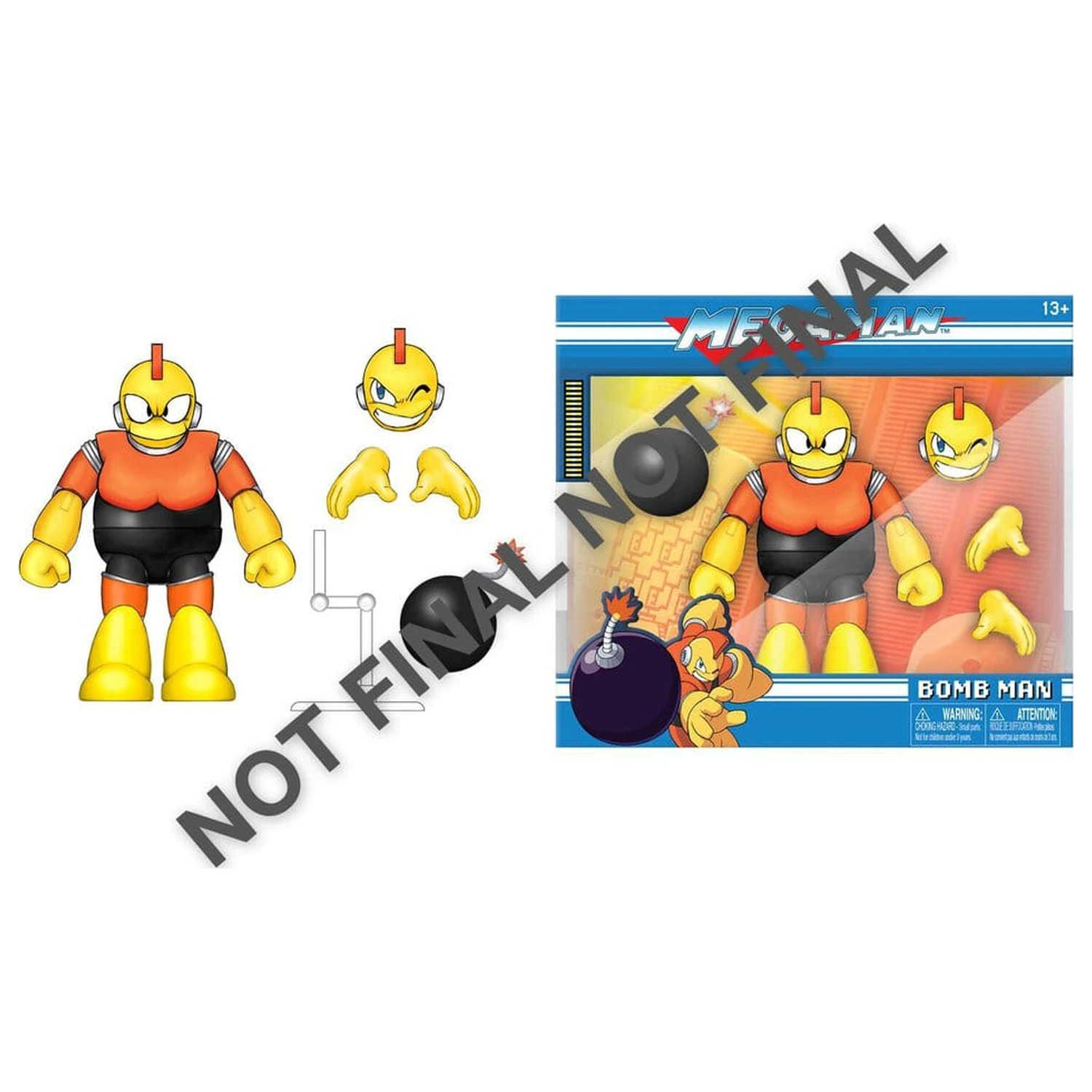 Mega Man Action Figure Bomb Man 13 cm fotografija proizvoda