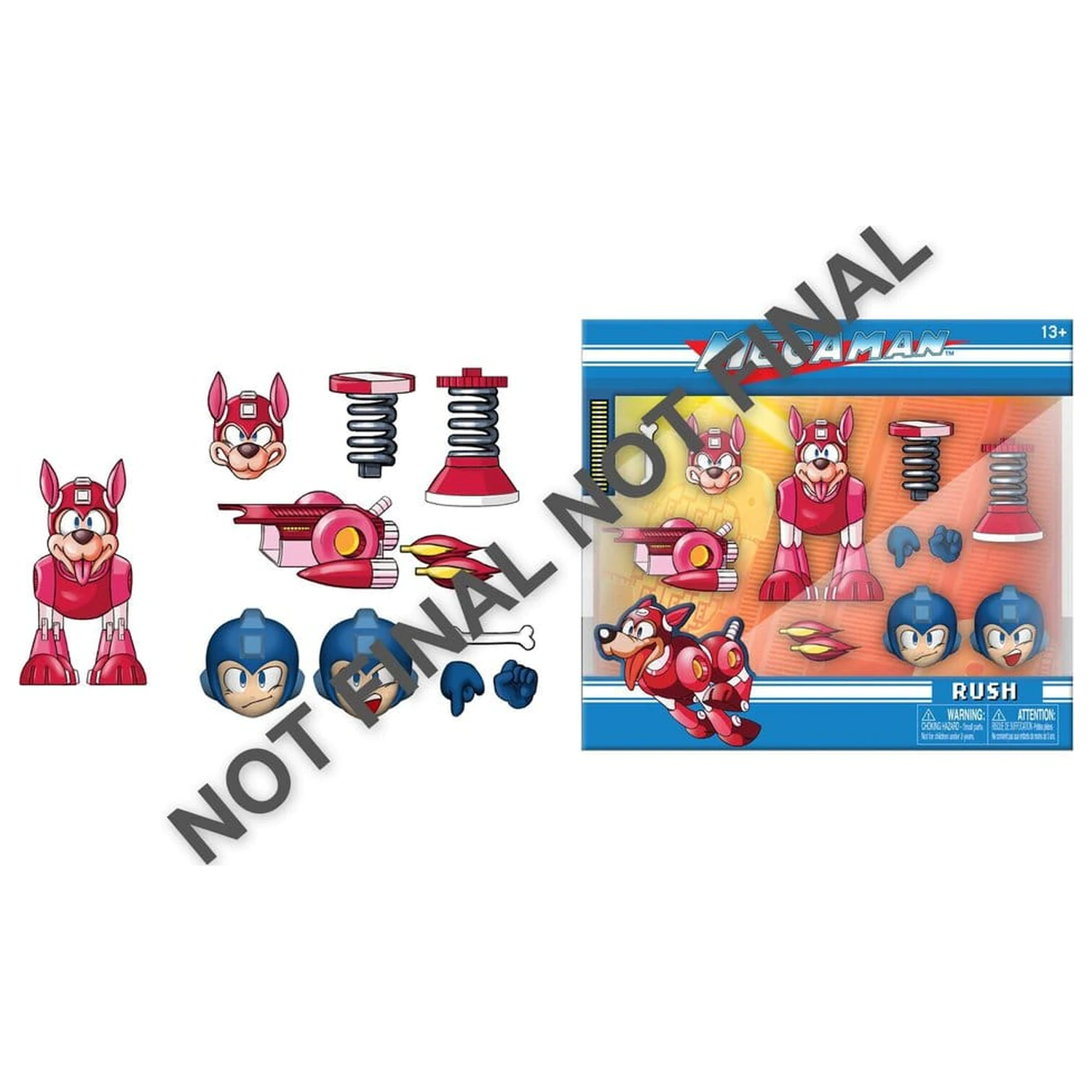 Mega Man Akcijska figura Rush 7 cm fotografija proizvoda