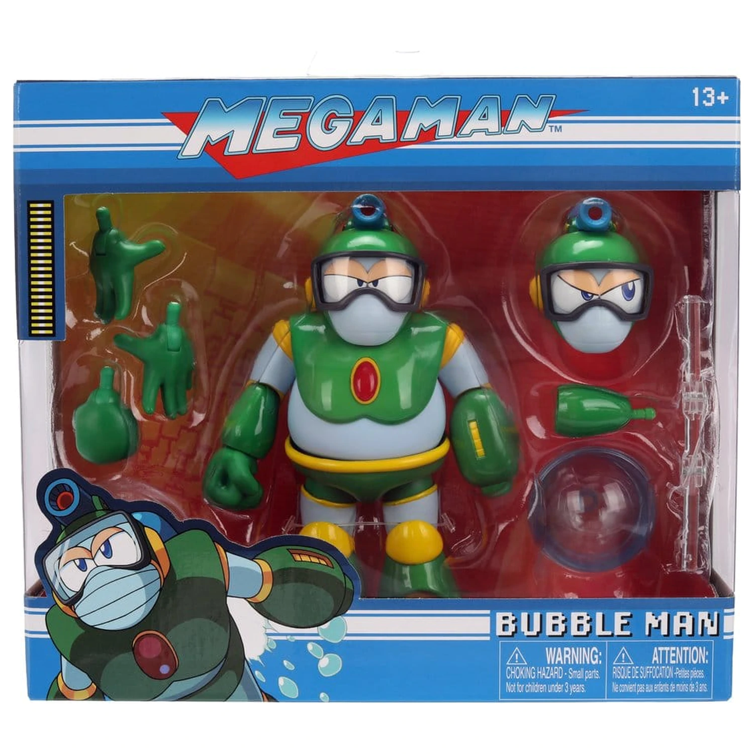 Mega Man akcijska figura Bubble Man 11 cm fotografija proizvoda