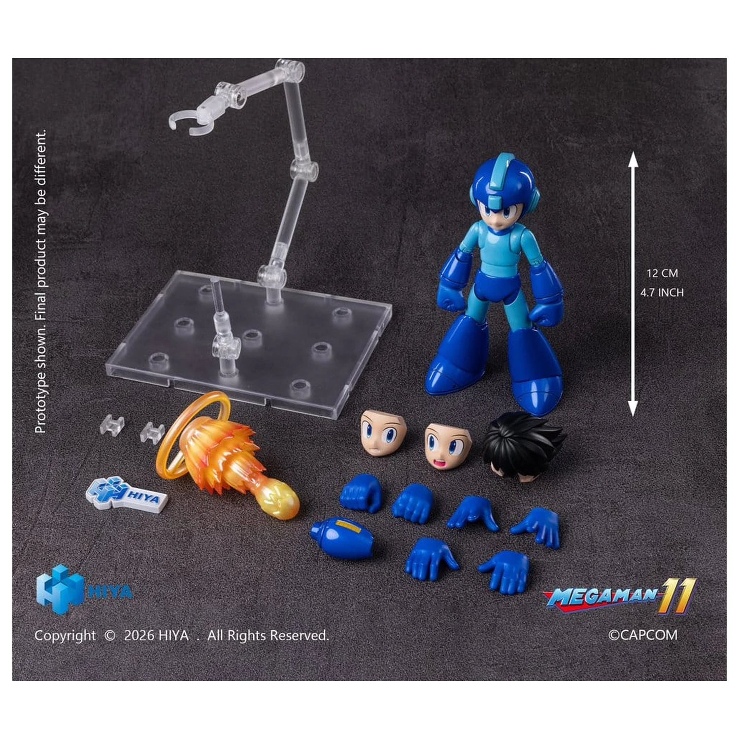 Mega Man Exquisite Basic Series akcijska figura Mega Man 12 cm fotografija proizvoda