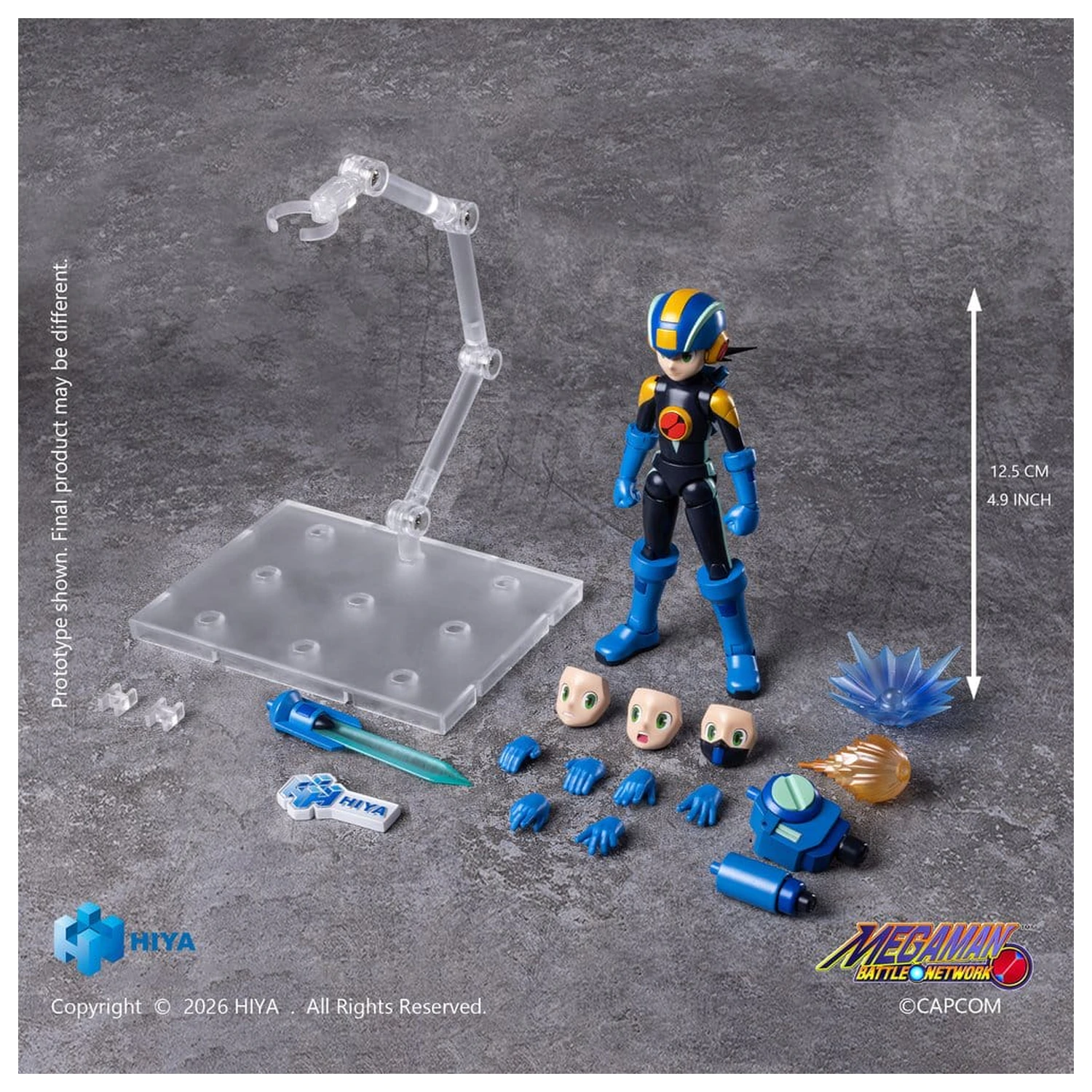 Mega Man Exquisite Basic Series akcijska figura MegaMan.EXE 13 cm fotografija proizvoda