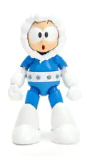 Mega Man Action Figure Ice Man 11 cm Figura fotografija proizvoda