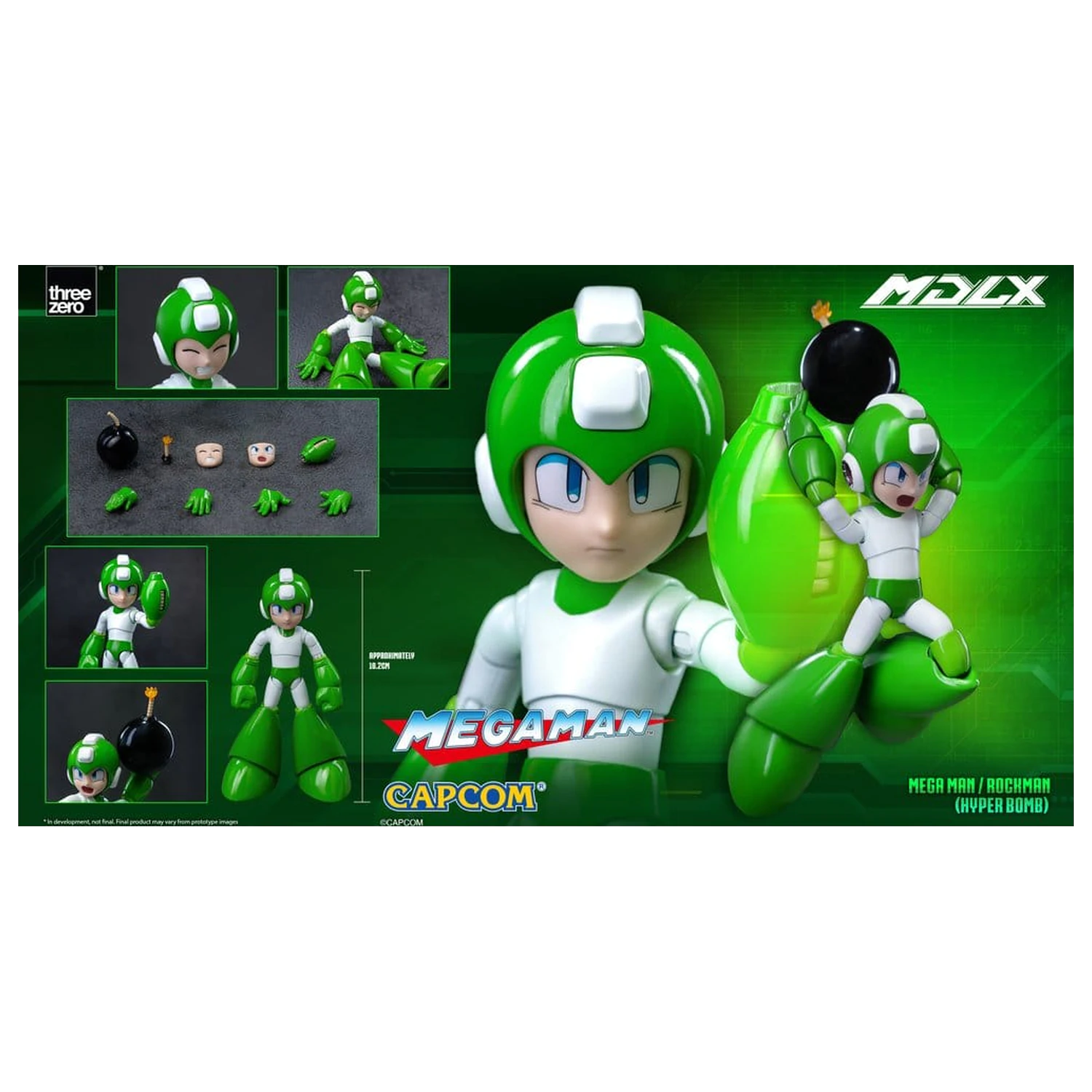 Mega Man MDLX Akcijska figura Mega Man / Rockman (Hyper Bomb) 10 cm fotografija proizvoda