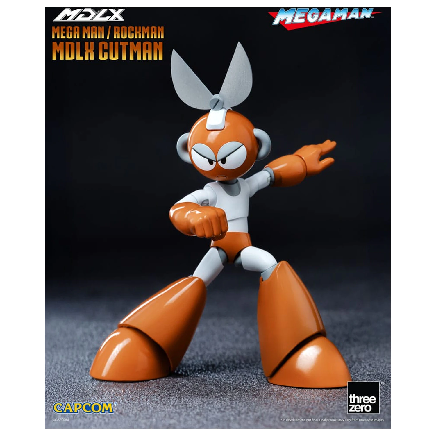 Mega Man MDLX Akcijska figura Rockman / Mega Man Cutman 12 cm fotografija proizvoda