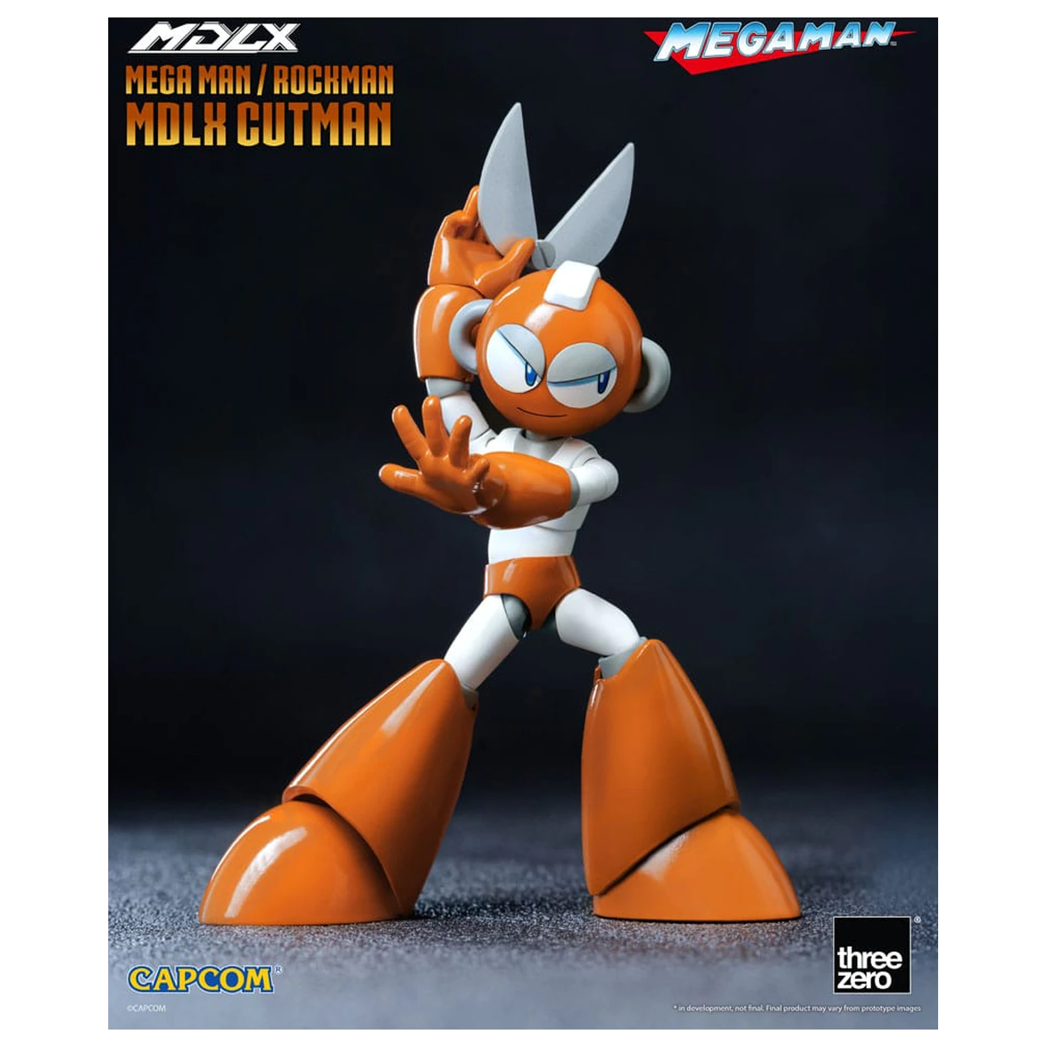 Mega Man MDLX Akcijska figura Rockman / Mega Man Cutman 12 cm fotografija proizvoda