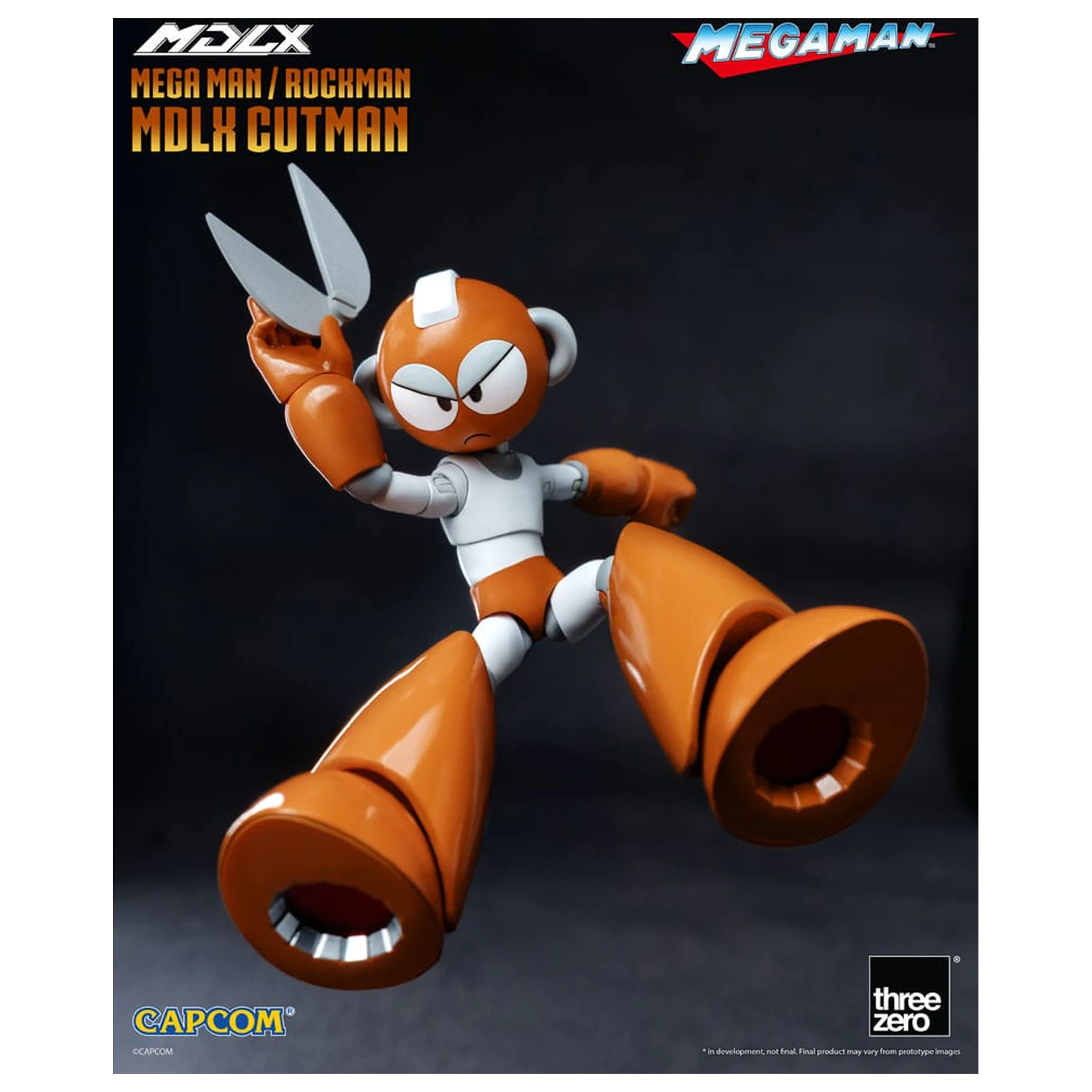 Mega Man MDLX Akcijska figura Rockman / Mega Man Cutman 12 cm fotografija proizvoda