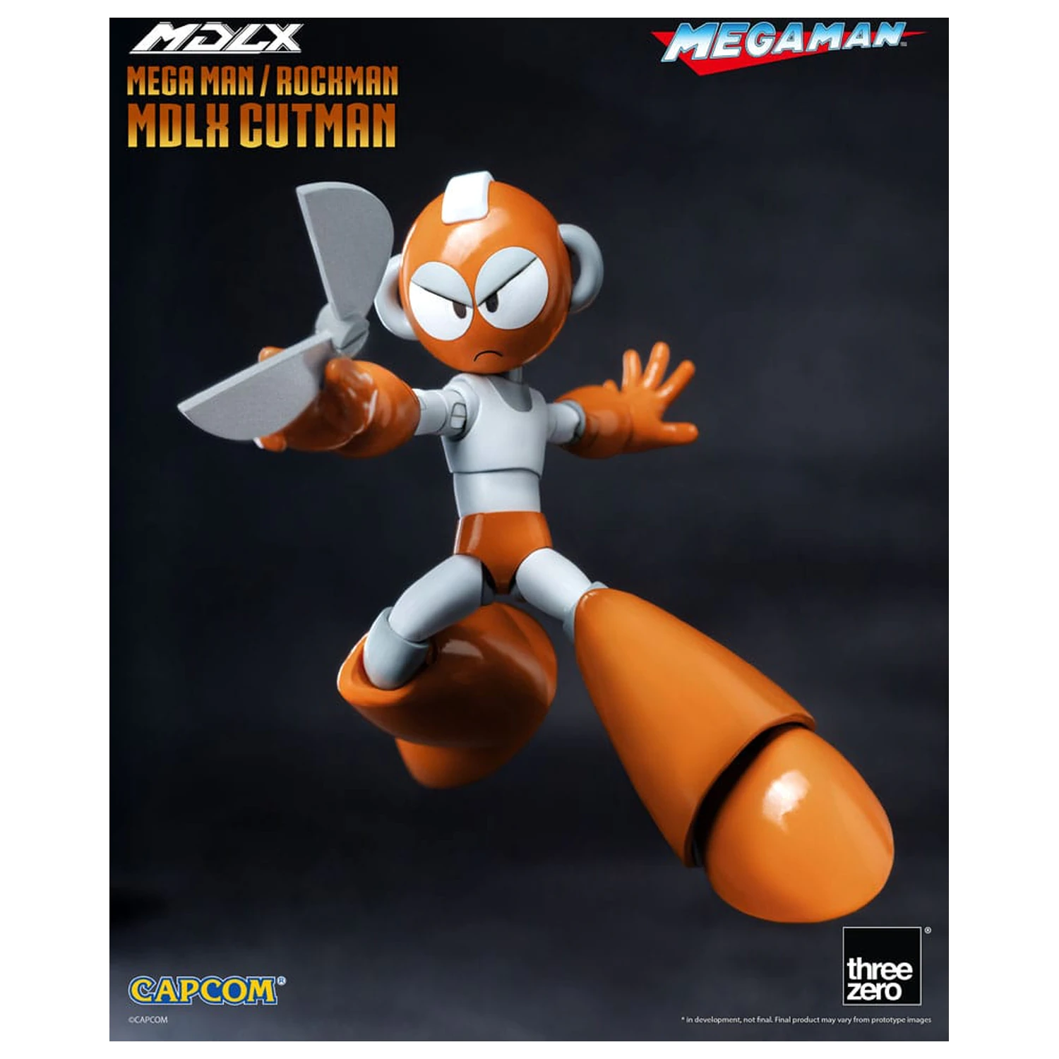 Mega Man MDLX Akcijska figura Rockman / Mega Man Cutman 12 cm fotografija proizvoda