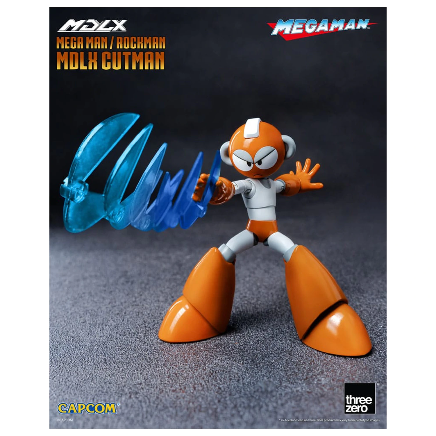 Mega Man MDLX Akcijska figura Rockman / Mega Man Cutman 12 cm fotografija proizvoda